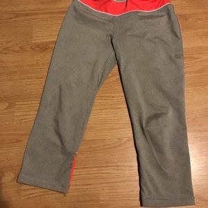 Pink and grey leggings